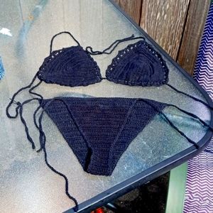 Crocheted bikini